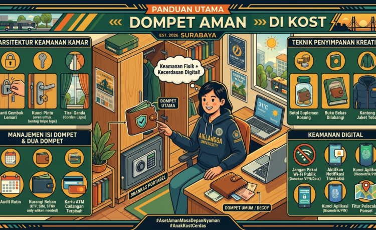 Dompet Aman di kost